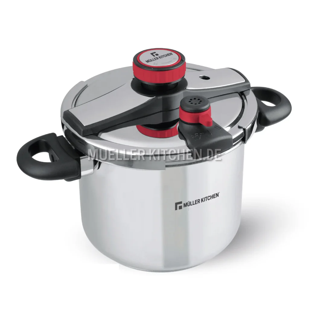 Stainless Steel Pressure Cooker - Multiple Sizes